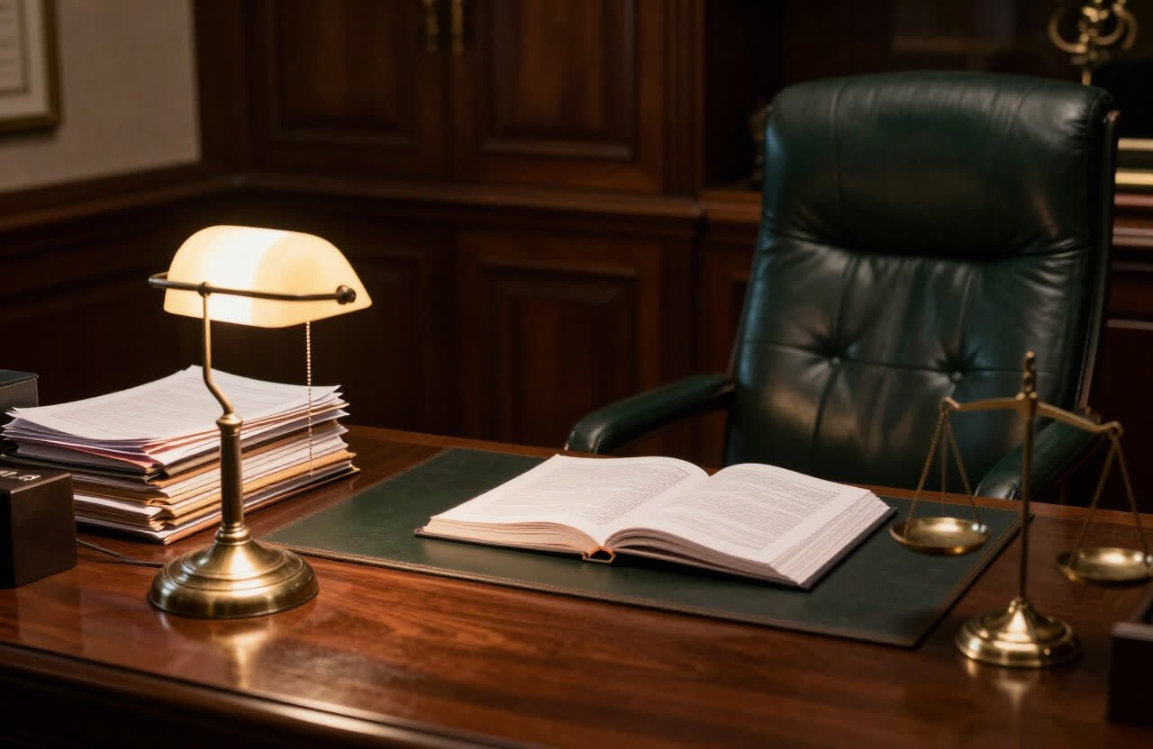 Waiting room at Adv Ahmed Ali's chambers